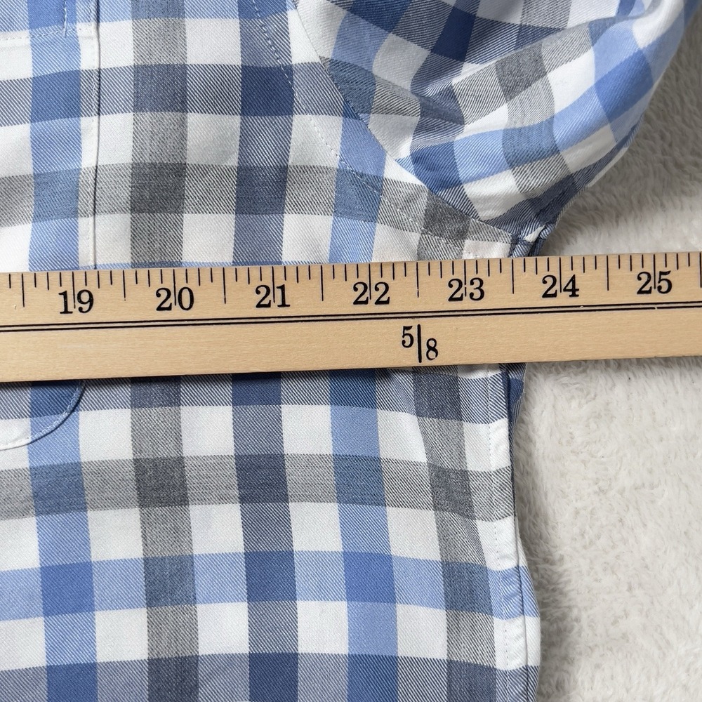 Vineyard Vines Button Down Slim Fit Tucker Shirt Mens Sz L Plaid Long Sleeve - Picture 7 of 9
